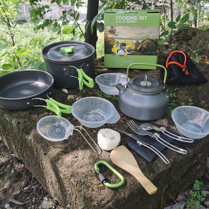 Portable Camping Pot and Kettle Combo