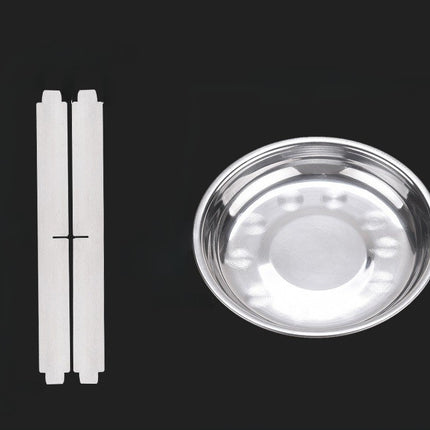 Portable 2-in-1 Firewood & Alcohol Camping Stove